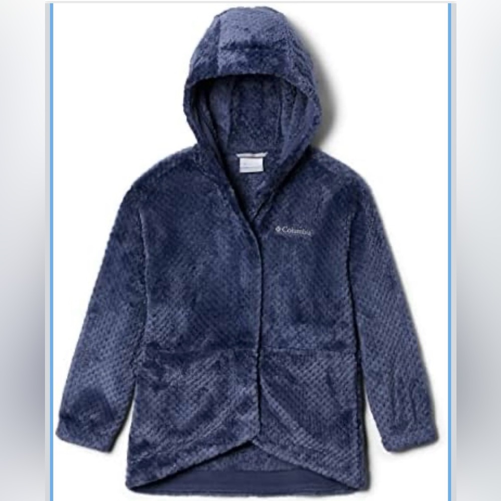 Columbia Youth Girls Fireside II Sherpa long jacket - Lg